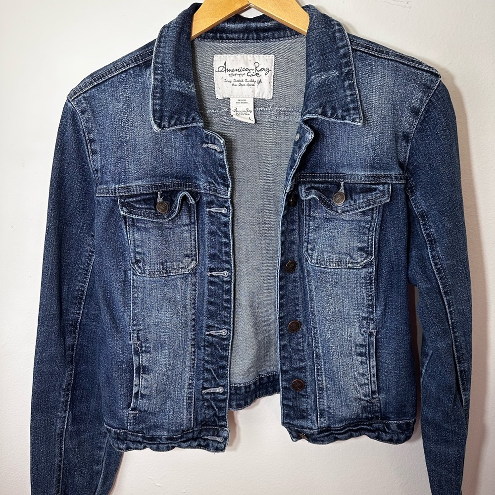 American Rag Blue Jean Jacket Classic Denim Style
